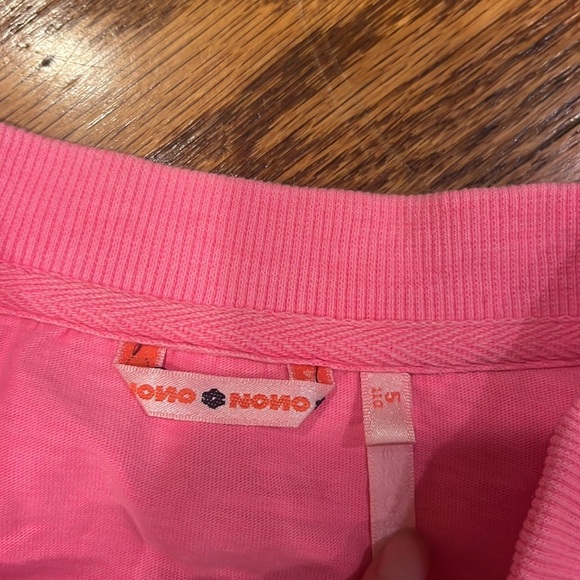 Nono Girl’s Pink Zip Up Jacket Size 5 - Picture 3 of 5